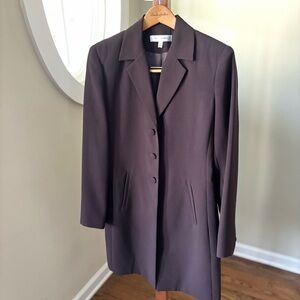 Brooks Brothers Women's Dark Brown Blazer